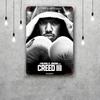 Creed III Creed II Metal Signs wall decor Vintage Tin Signs Captain Metal Poster Decor for Bar Pub Club Wall Decoration
