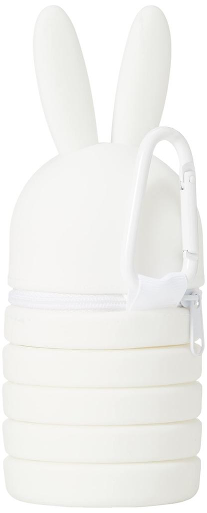 [Jack Bunny] Unisex Ball Case Rabbit Bellows Golf Ball Case  262-3184428 030White FR