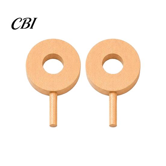 DIY Craft Stick Unfinished Wood Popsicle, Summer Ice Cream Shaped Wooden Popsicles Paint for Projects Home Decoration Supplies