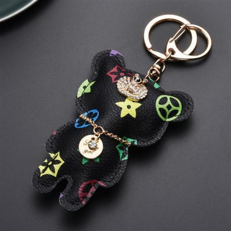 Portachiavi Orso Simpatico In PVC. Accessorio Per Borsa, Zaino E Chiavi Auto. Regalo Carino Per Amici, Coppie, Bambini E Ragazze. Per San Valentino O Natale. - 4