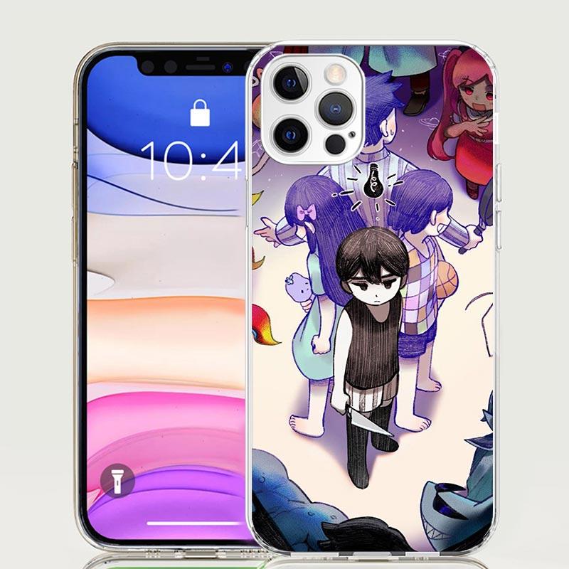 Game O-Omori Cartoon Phone Case For iPhone 17 Air 16 15 Plus 11 14 Pro Max 13 Mini 12 7 8 + SE Pattern Art Customized Cover 17 A