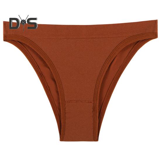 Dámske tangá Nízky pás Bezšvové Jednofarebné Vysoká Elasticita Antiseptické Mäkké Priedušné Nohavičky Intímne oblečenie Dámska spodná bielizeň