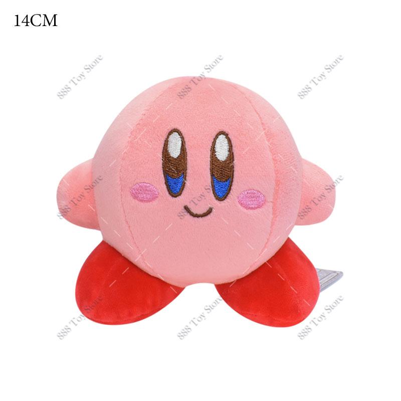 Star Kirby Plush Toys Anime Kirby Classic Sword Shadow Ghost 30th Star Kirby Red Orange Stuffed Peluche Dolls Kids Xmas Gifts