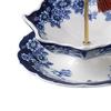 Porcelanowe sitko do herbaty w kształcie parasola Chińska niebiesko-biała porcelana Drobne sitko do herbaty Tradycyjne orientalne Kung Fu do zaparzania
