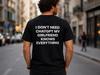 Maglietta Divertente ChatGPT e maglietta per bambini, La Fidanzata Sa Tutto Meme AI Tee, Regalo per Fidanzato Unisex