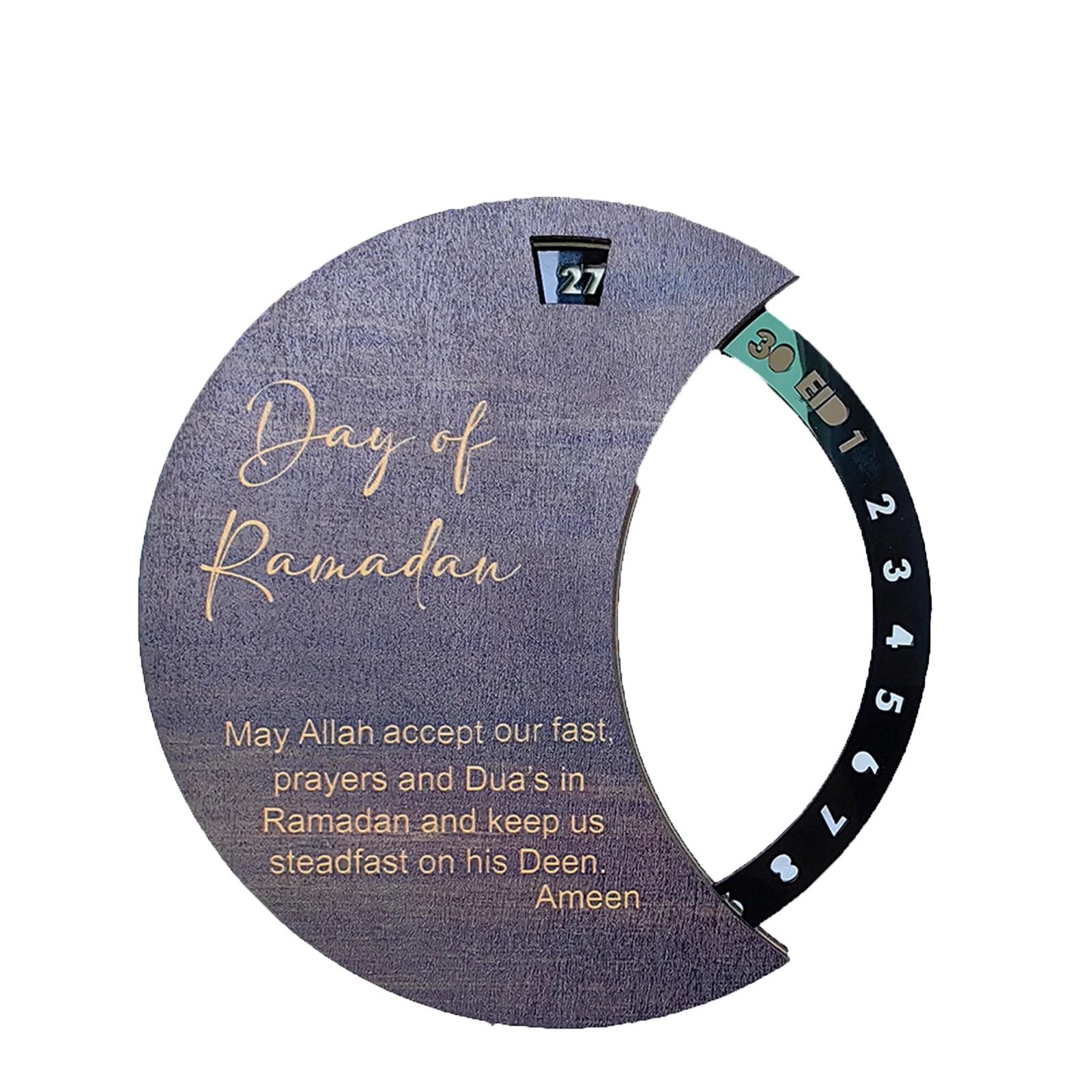 

Обратный отсчет Деревянные украшения Праздничное украшение Акриловые праздничные вечеринки Вращающийся календарь обратного отсчета One Size чёрный