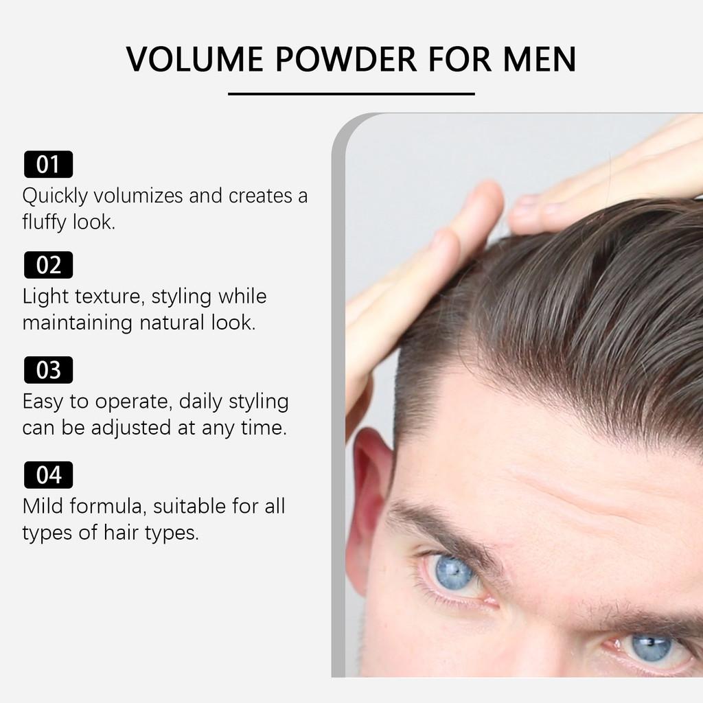 East Moon Men's Textured Hair Powder For Voluminous Quick Styling And Oil Control