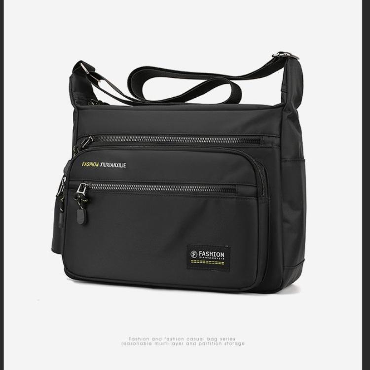 2024 Pánská taška Messenger Taška přes rameno Tašky přes rameno Men Small Sling Pack Do práce Business Vodotěsné batohy Oxford Tašky Satchel Peněženka