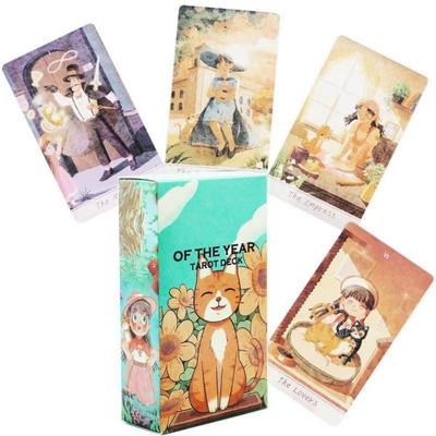 MIRASOL and CAISIE Tarot Deck 10.3*6cm 78 Tarot Cards Fortune Telling Game