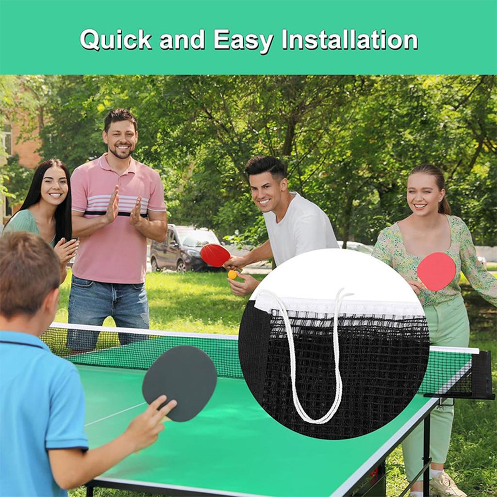 Indoor Outdoor Pingpong Net Adjustable Height Professional Outdoor Table Tennis Net Easyly Storage