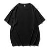 Ice Silk T-shirt Men's Sports and Leisure Quick Drying Elastic Plus Size Round Neck Half Sleeved Top
