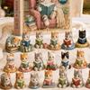 Artistic Acrylic Hanging Decor Reading Cat Advent Calendar 2026, Cute Kitten Ornaments 24 Days Christmas Countdown Creative Gifts for Lovers Calendar,