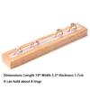 Jewelry Solid Wood Display Tray Set Combination Jewelry Display Rack Ring Earring Jewelry Display Rack Jewelry Organizer Box