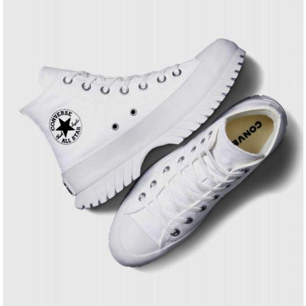 Converse High Top Canvas Sneakers White A00871c