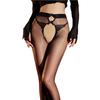 Women'S 1D Thin Sheer Oil  Shiny Pantyhose Fashion Butterfly Open Crotch Tights Vintage Shaping Wear Maid Stocking Woman Sexy