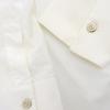 Giorgio Armani Beautiful Collarless Blouse Top for Women, White, Size 36, 0SHCCZ14TZ350 Tops 36 whiteUsed