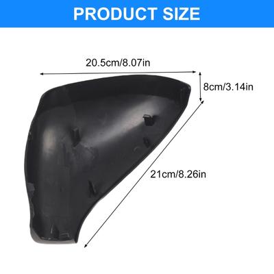 Door Wing Mirror Cover Caps Case 9680194877 9680194977 for 207 2006-2013 Replacement Automotive Part Accessories