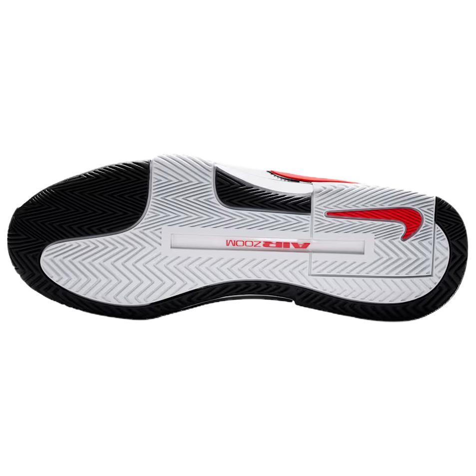 Nike Zoom GP Challenge 1.5 Versátil Confortável Durável Suporte Tênis de Tênis Masculino Tênis Branco Vermelho IQ5180-109