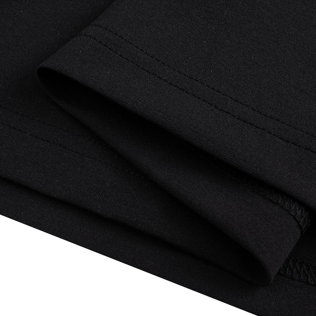 Anta Cross-Border Collaboration Lifestyle Series Short Sleeve Knit Top Summer 2026 Unisex tops Black 172628119-2