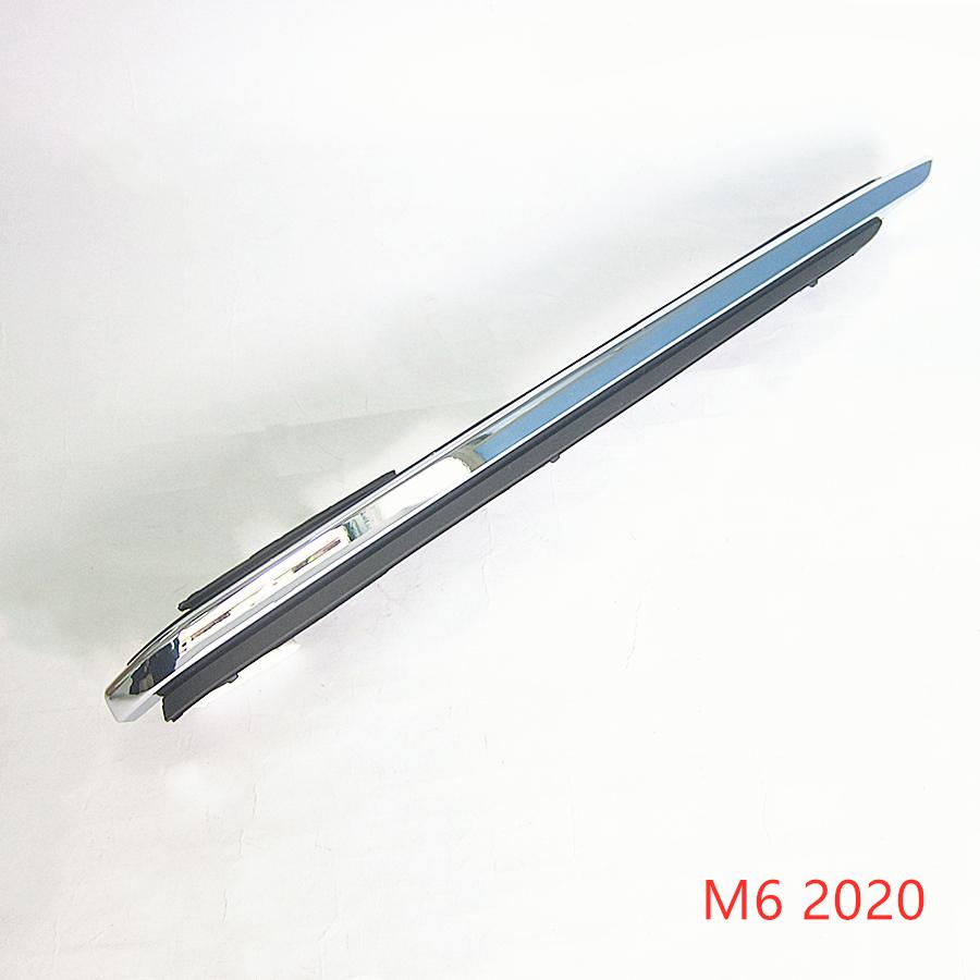 Car body parts bumper grille bracket with silver trim chrome for Mazda 6 2019-2024 GL 50-101 50-102