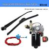 Motor de limpiaparabrisas para triciclo eléctrico - Sin marco 12V 30W para vehículos agrícolas