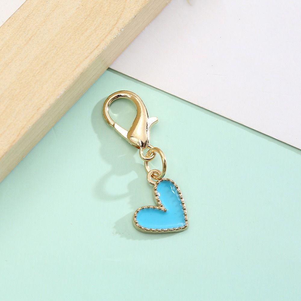 20pcs Elegant Love Pendants Colorful Beaded Bag Pendant Funny Shoe Accessories Pendant  Party