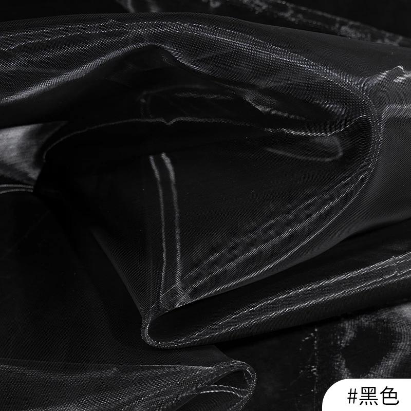 100x140cm Hard Tulle Mesh Fabric for DIY Wedding Dress Skirt Yarn Cloth Decoration Fabric By Per Meter Polyester Stiff Mesh