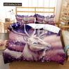 Elk God Of Luck Soft And Comfortable Customizable Comforter Bedding Sets Bedding Set Luxury Quilt Cover Personalized Bedding
