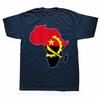 Funny Vintage I Love Angola Flag Africa Map Graphic Tshirt Men Women Hip Hop Oversized T Shirt 100 Cotton Comfort Tshirts