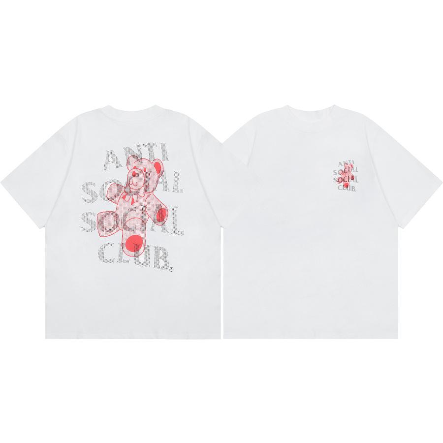 Difference Market Currency ASSC CLUB Hiroshi Fujiwara Lightning Series Printed Men's and Women's Loose Casual Short Sleeve T-Shirt