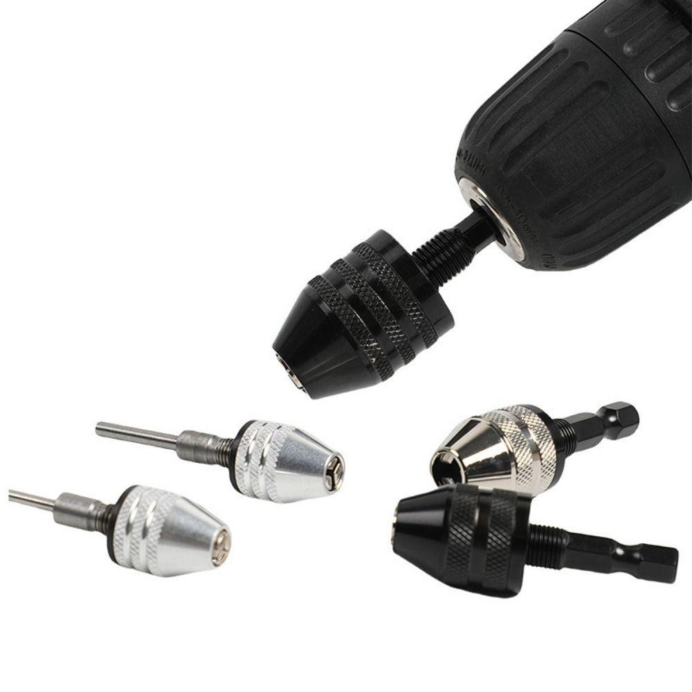 0.3-3.6mm Quick Change Drill Attachment Hex Shank Chuck Conversion Tool Auto Repair