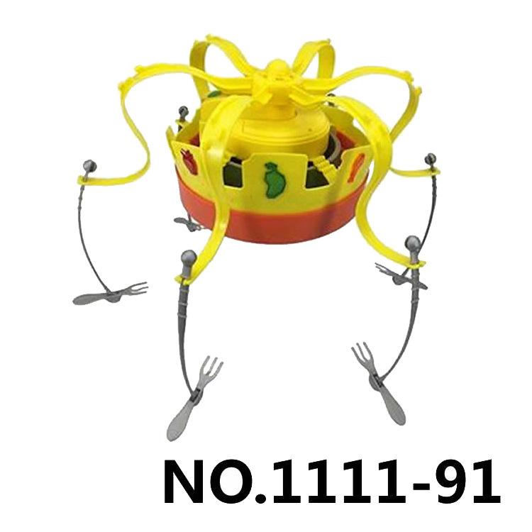 Chow Crown Cappello Cibo Divertente Scherzo Festa Bolla Granchio Accessorio Festa Gioco Giocattolo Giochi Interazione Genitore-Figlio per Festa Bambino Regalo di Compleanno