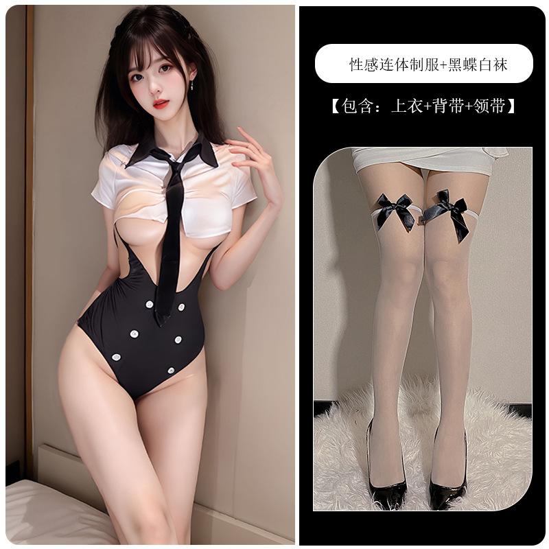 Sexy Lingerie Sexy Cute Rabbit Seductive Conjoined Pure Desire To Show Buttocks Perspective Seduction Rabbit Girl