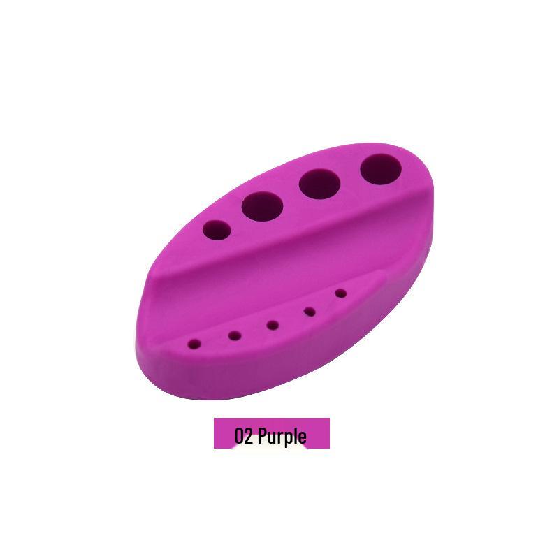 Silicone Multifunctional Pigment Tray & Pen Holder for Tattoo & Microblading