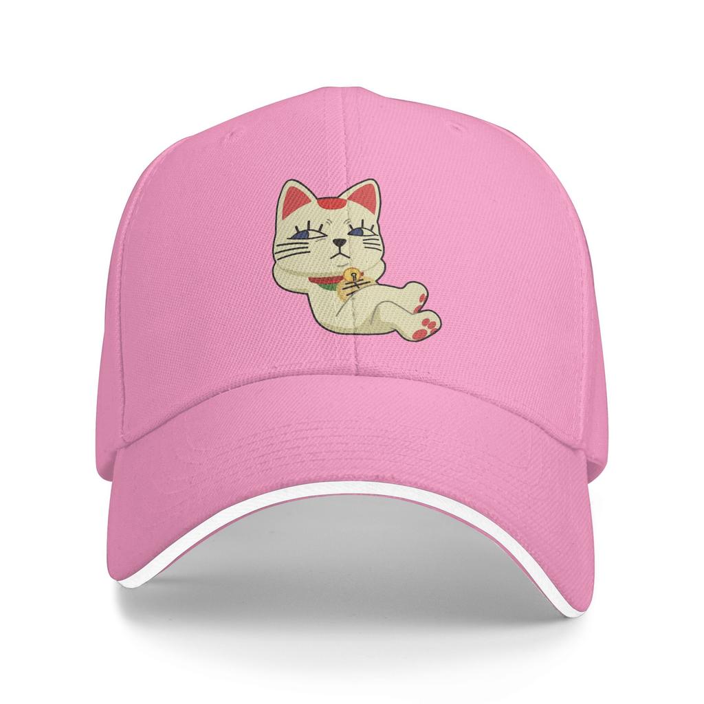 Turbo Granny Cat Figurine Dandadan Lazy and Judgmental Expression Baseball Cap  UnisexTeens Hats Summer Tennis Skate Cap