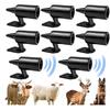 Lot de 8 Sifflets à Ultrasons Anti-Gibier pour Voiture, Effaroucheur Sanglier et Cerfs, des Accidents pour Auto, Camion, Motos, SUV