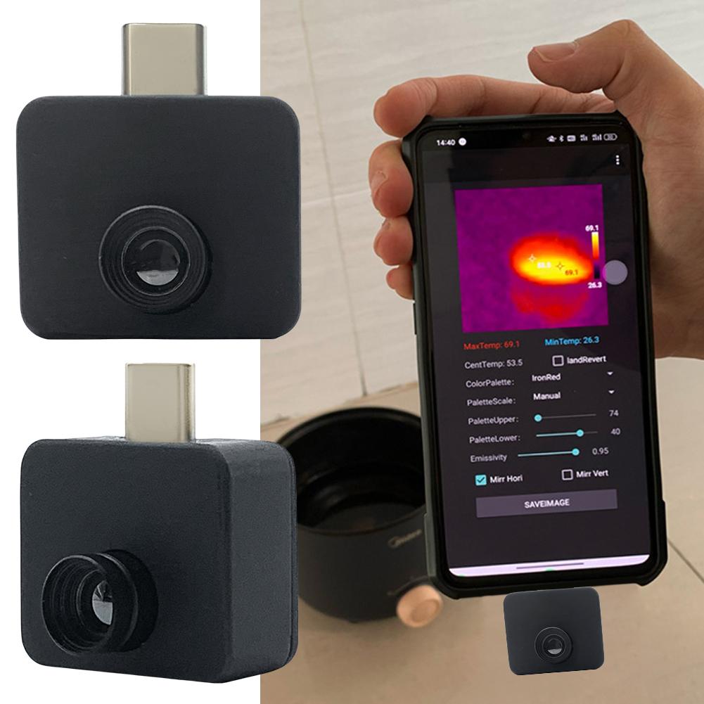 Thermal Camera 32*32 Pixels -20~1000°C Infrared Thermal Imager Thermal Imaging Camera for Android Type C Mobile Phone