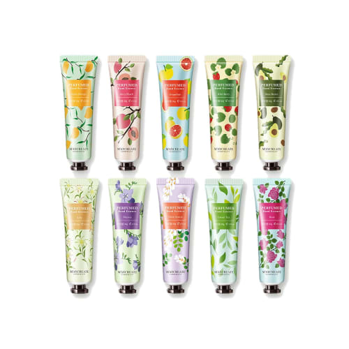 

Hand Cream Lucky Bag: Long-lasting Fragrance for Men and Women. Highly Moisturizing Hand Cream Set for Dry Skin, Perfect for Fall and Winter. 30g x 5