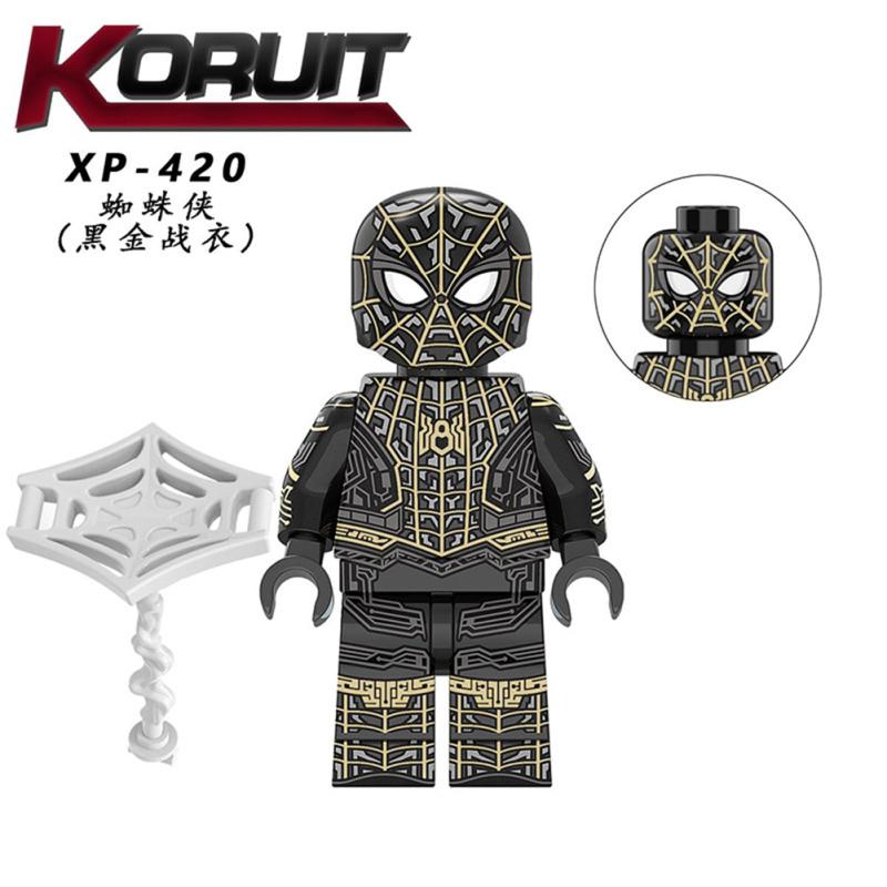 Children Spiderman Building Block Toys Super Spider-man Mini Figures Present Toys For Kids Boys