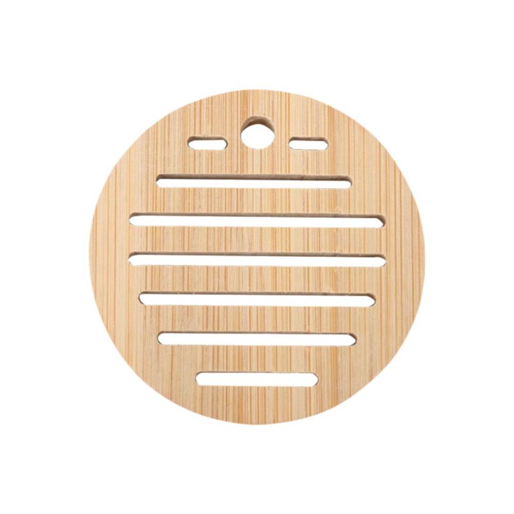 2PCS Thickened Heat Resistant Mat Natural Bowls Pad Simple Table Protectors Kitchen