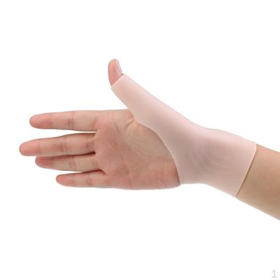 2x Gel Thumb Hand Wrist Support Arthritis Compression Brace Practical Gloves