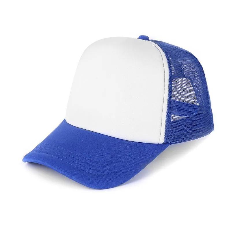 Unisex Cheaper 5 Panel Trucker Hat For Adult Summer Net Baseball Cap Men Women For Him Her Blank Mesh Adjustable Sun Hat Visor