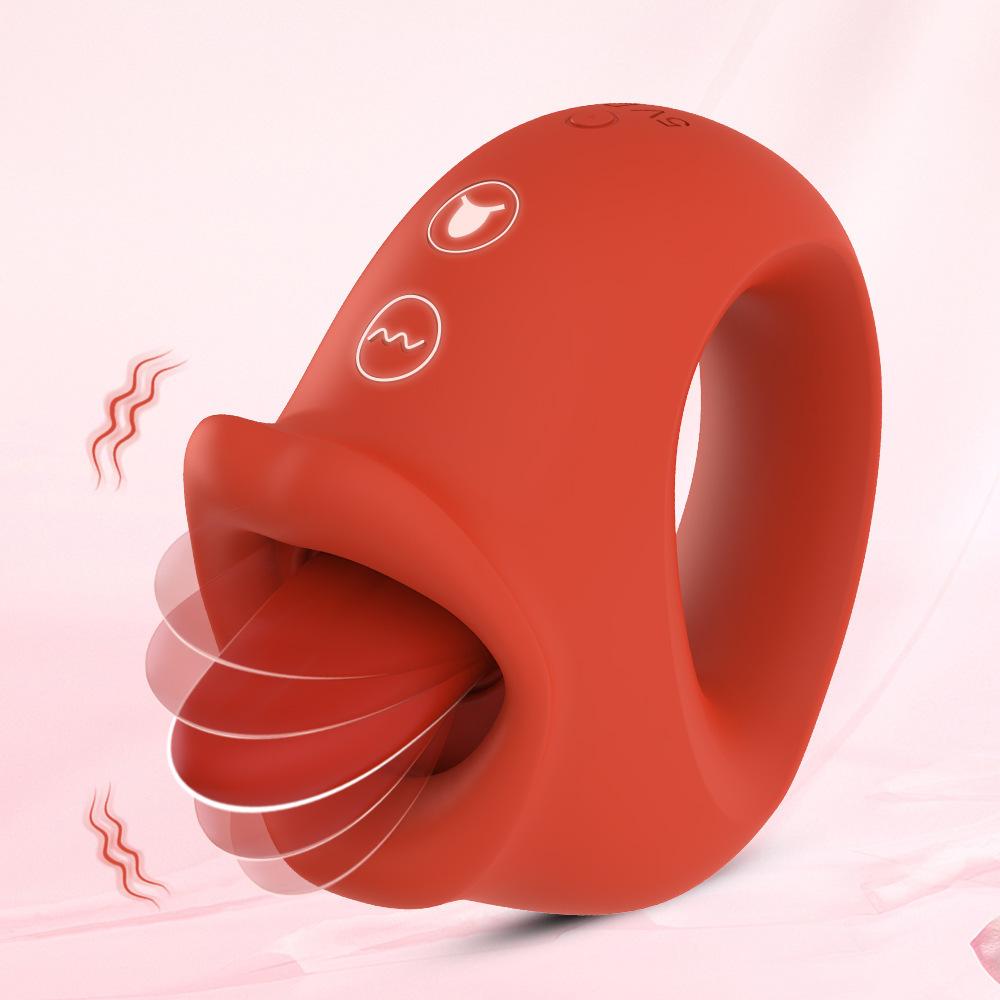 Powerful Swing Clitoris Stimulator Tongue Licking Vibrator for Women Oral Nipple Massager Sex Toy for Female Adult Couples Goods