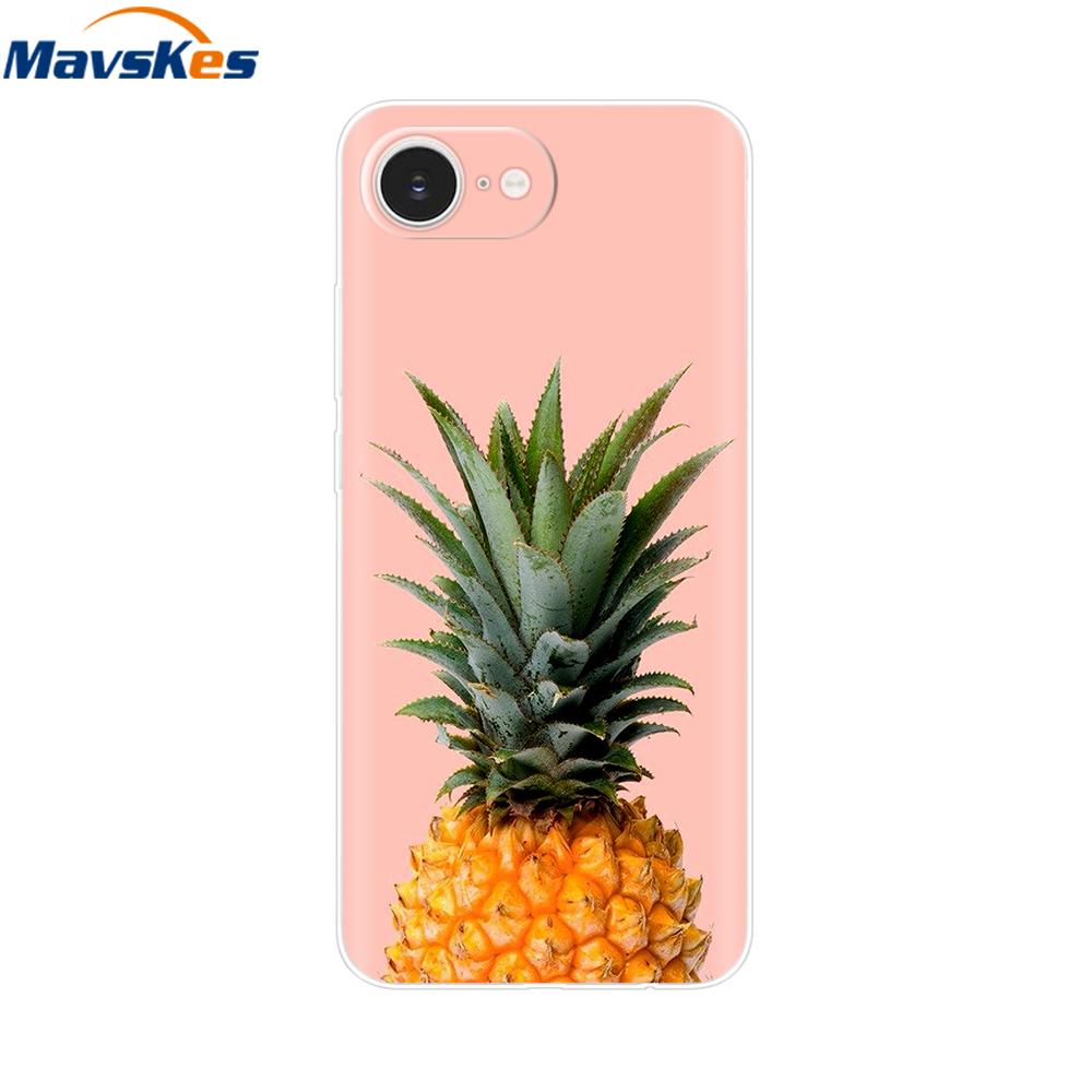 For iPhone 16e Case For Apple iPhone 16e Case Luxury Clear Painted Cover Case For iPhone 16e 16 E Coque Protective Cover Fundas