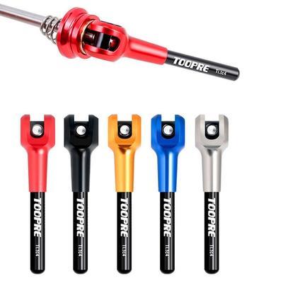 Bike Cycling Hub Wheel Hub Skewer Ti Titanium Axle Wheel Tire Lever Bicycle Quick Release Skewer