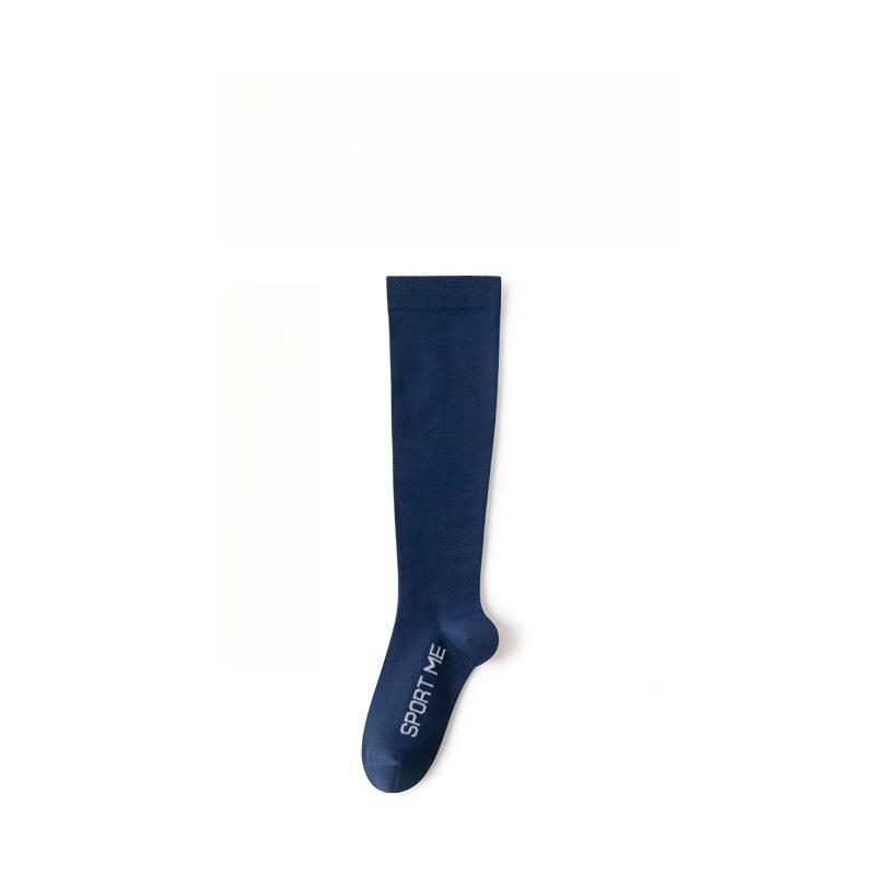 Sports muscle energy compression socks women's fitness running skipping rope pressure thin leg calf socks four seasons thin long tube sweat-absorbent