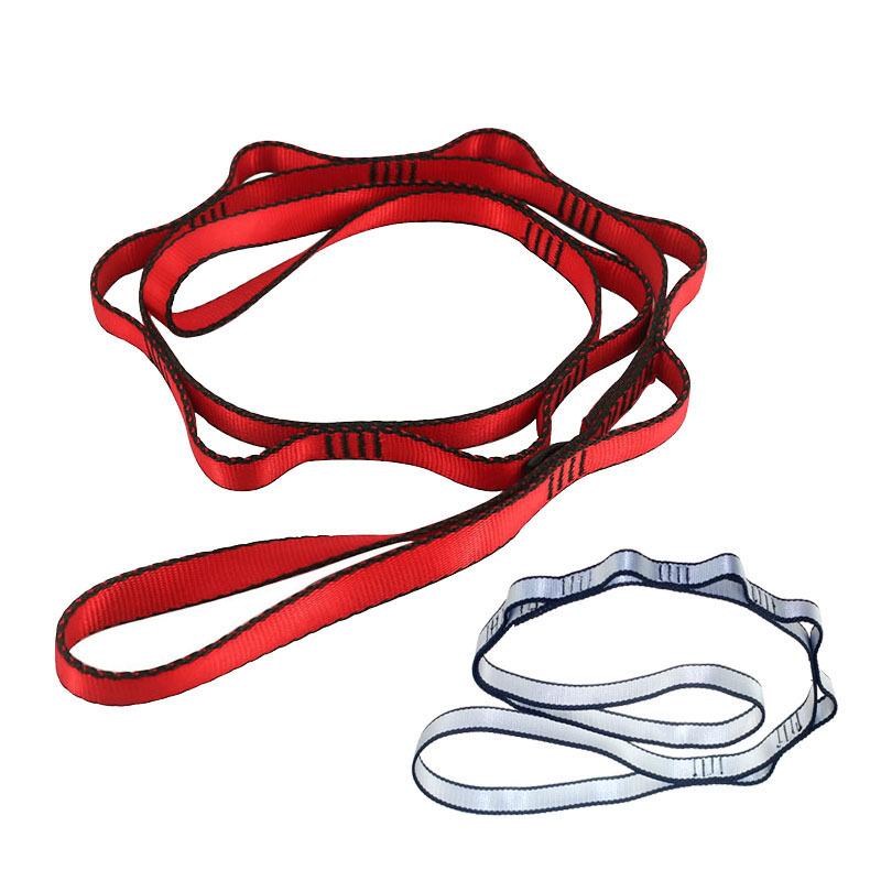 Multifunctional Strong Flexibility Stretching Leg Strap Yoga Exercise Stretch Strap with Loops