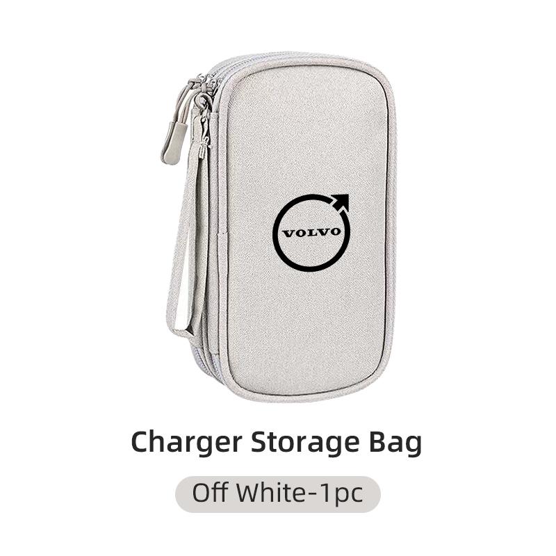 

Digital Storage Bag Cable Phone Organizer For Volvo XC40 XC60 XC70 XC90 V40 V60 V90 S60 S80 S90