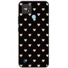 Para OPPO Realme C21Y Capa Série COOL Preto Capa de Silicone Macia para Cases de Telefone Realme C21 C25 C25s Protetora Realmi C 21 Y Capa