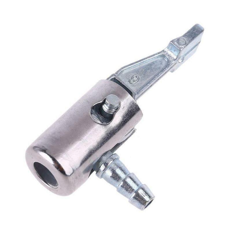 1/4\" Lock On Air Chuck Car Tire Inflator For Air Compressor With Barb Connector
